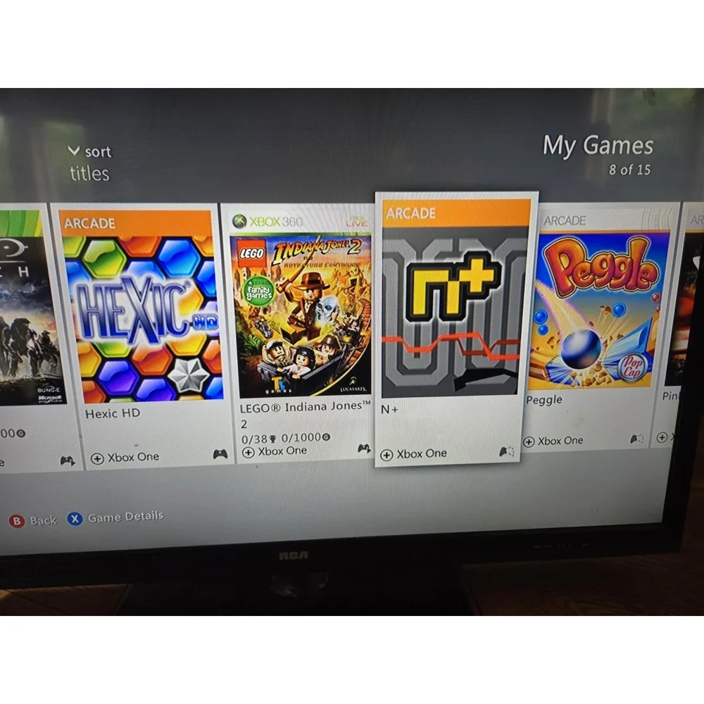 Microsoft Xbox 360 S 1439 250GB 1 Controller Lots Of Games Power&HDMI